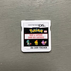 Pokemon Volt White Rom Hack Nintendo DS Cartridge 