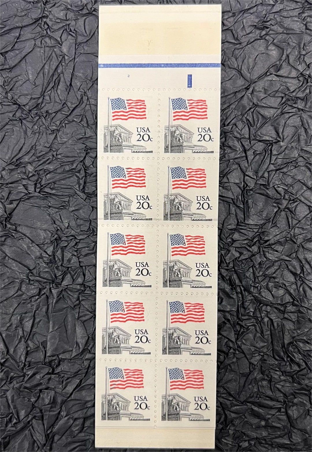 Flag 20c Postage Stamps Vintage Collectibles 1983 - Etsy