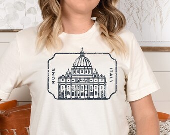 Italy shirt, Travel shirt, Country shirt, Backpacker shirt, Graphic tee, Italian shirt, Holiday gift, Birthday gift, Rome Italy, Vintage