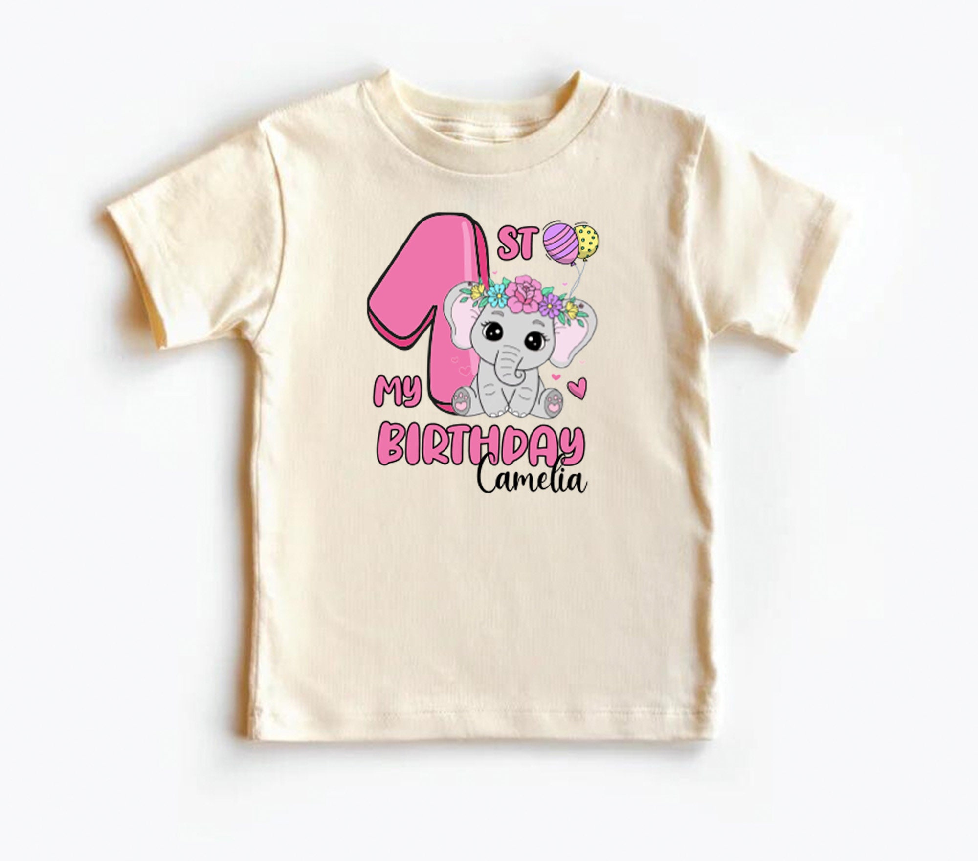 Discover Elephant Birthday Shirt, Family Birthday Boy Shirt, Birthday Girl Shirt