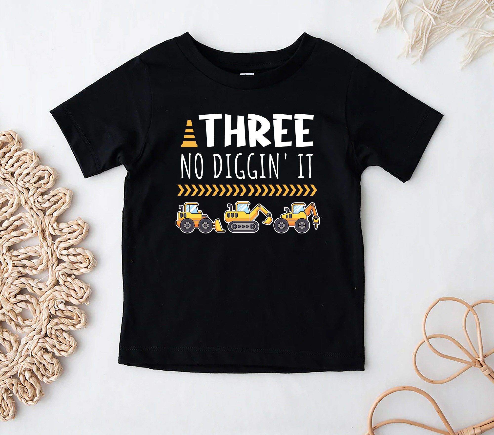 Discover Birthday Diggin' It Shirt, Construction Crew Shirt, Dump Truck Birthday, Matching Birthday Shirt