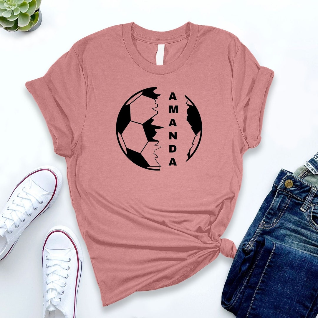 Custom Soccer Shirt Game Day Soccer Shirt Soccer Team Shirt Etsy