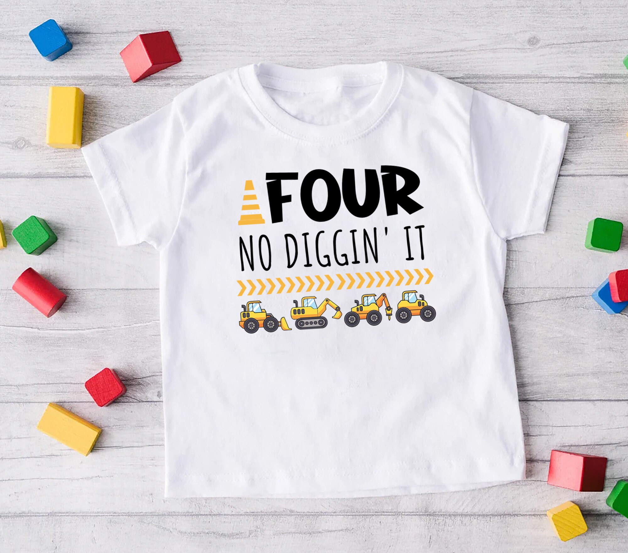 Discover Birthday Diggin' It Shirt, Construction Crew Shirt, Dump Truck Birthday, Matching Birthday Shirt