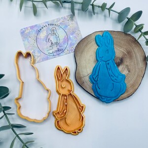 Peter Rabbit Themed / Fondant Cupcake Stamp / Embosser Cookie Cutter zdjęcie 3