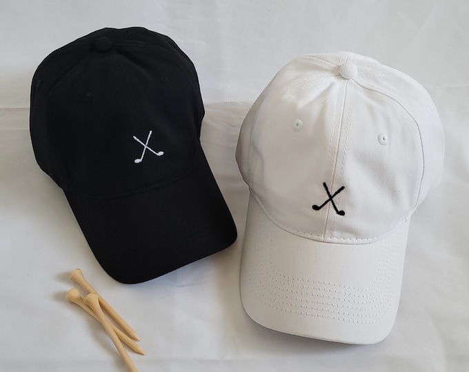 Embroidered Golf Clubs Hat