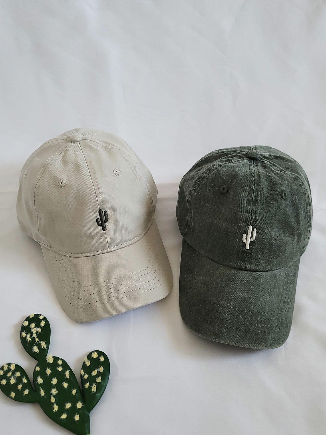 Embroidered Cactus Hat - Etsy