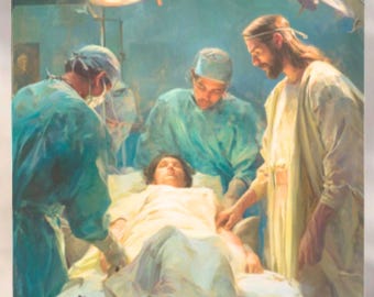 Tarjeta cristiana de pronta recuperación, tarjeta de oración de sanación de Jesús, aliento religioso para la recuperación, regalo de condolencia basado en la fe