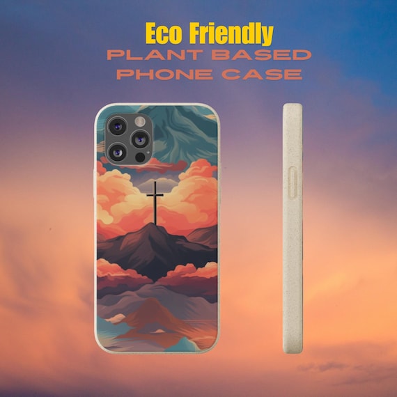 Christian Cross Phone Case: Eco-friendly Biodegradable Plant Polymer - Etsy Christian Cross Phone Case: Eco-friendly Biodegradable Plant Polymer - Etsy