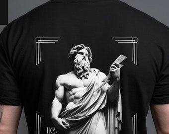 Greek Mythology Gym Pump Cover Shirt: Workout Motivation Tee