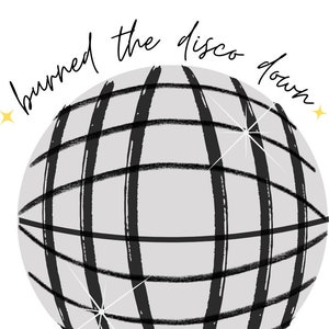 Mirrorball Sticker