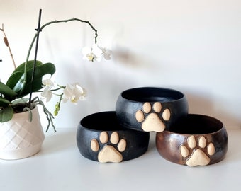 Hundenapf Keramiknapf Katzennapf Fressnapf Napf Hund Geschenk Unikat Keramik Handmade Ernährung Haustier