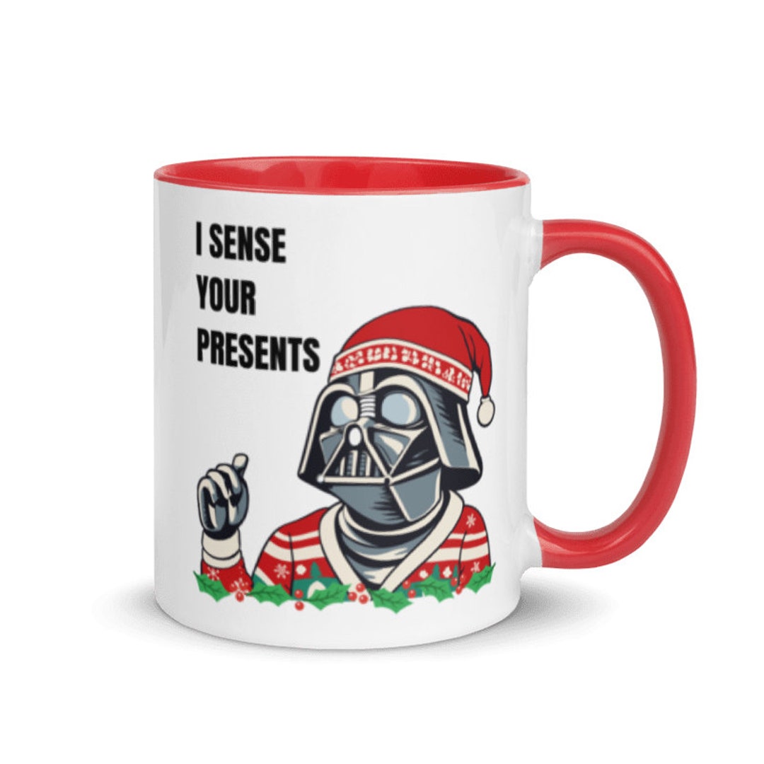 Darth Vader i Sense Your Presents Coffee Mug - Etsy