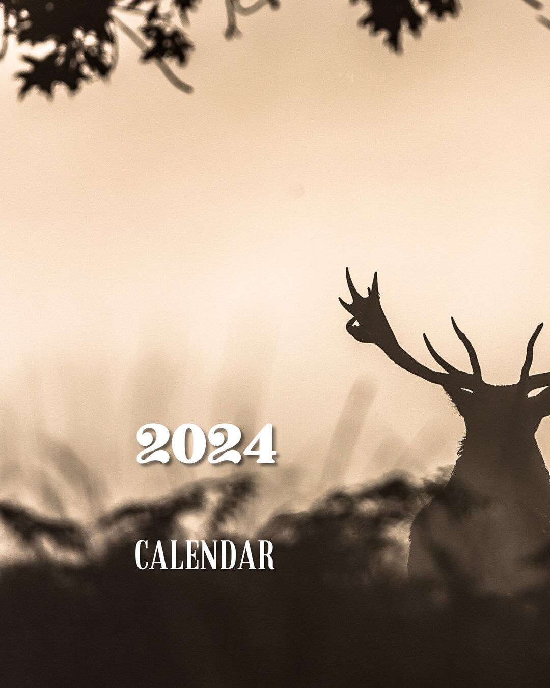 2025 Hunting Calendar Etsy