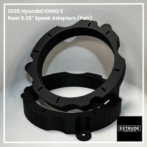 Hyundai IONIQ 5 (2021-2025) – 3D Printed Speaker Adapters