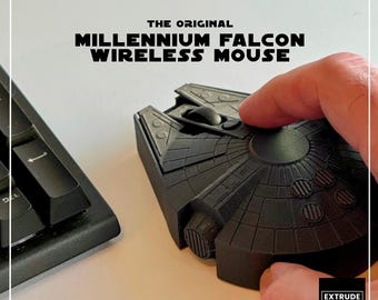 Starwars Maus, Funkmaus von Viking, Geschenk für Männer, 3D Gedruckt Schreibtischzubehör, Starwars Geschenk für Ihn