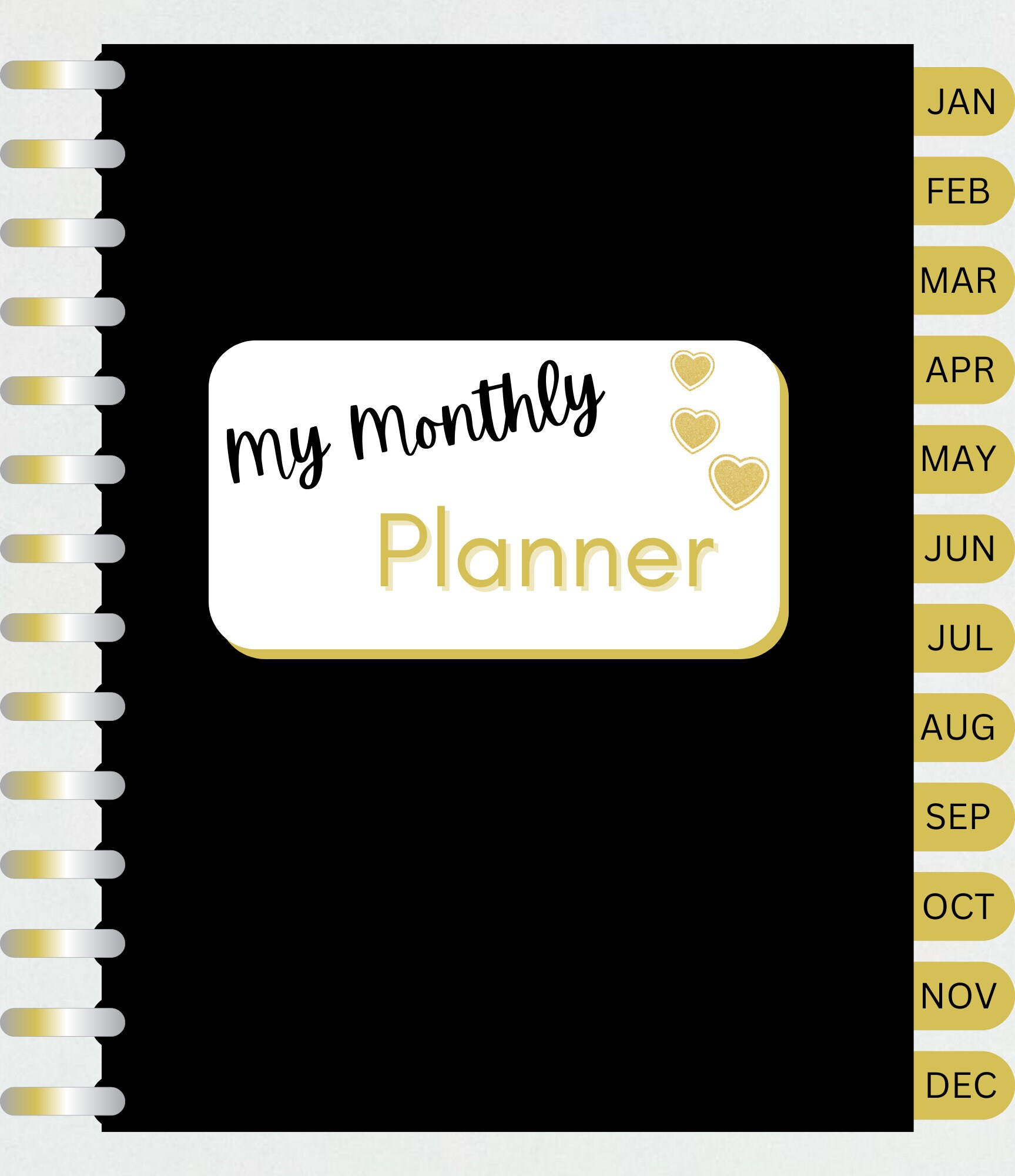2024 Digital Planner Hyperlinked Dated Good Notes Download PDF Vision ...