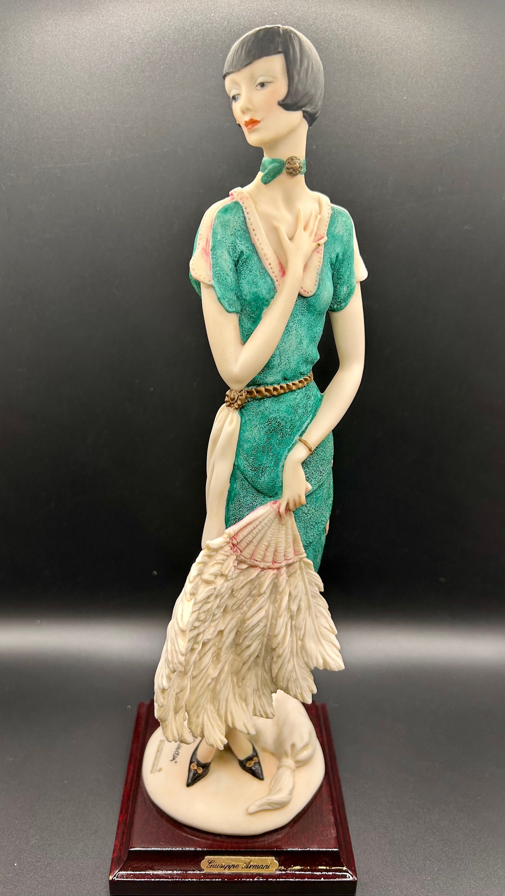 Armani Lady With Fan - Etsy