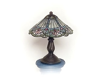 Lampe à poser Tiffany Classic à l'échelle 1:12