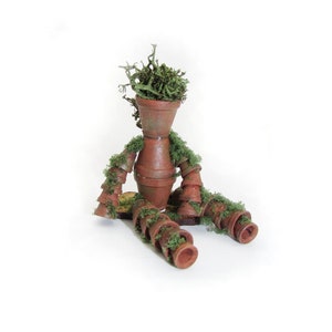 DIY 1:12 Flower Pot Man