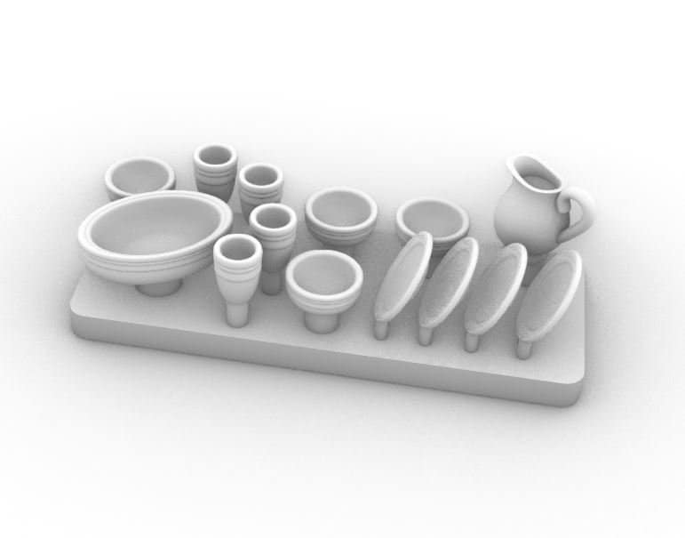 Casse Corte In Plastica Scala 1:76 (OO) Per Diorami - CB Models, UK, Colori Vari