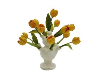 Vase tulipe à faire soi-même 1:12