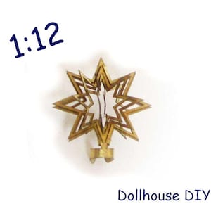 Miniature Christmas tree topper