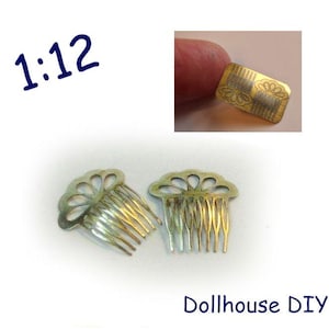 Miniature Hair Combs