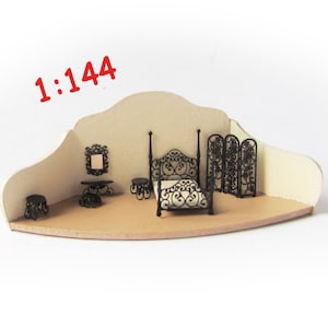 DIY 1:144 Bedroom