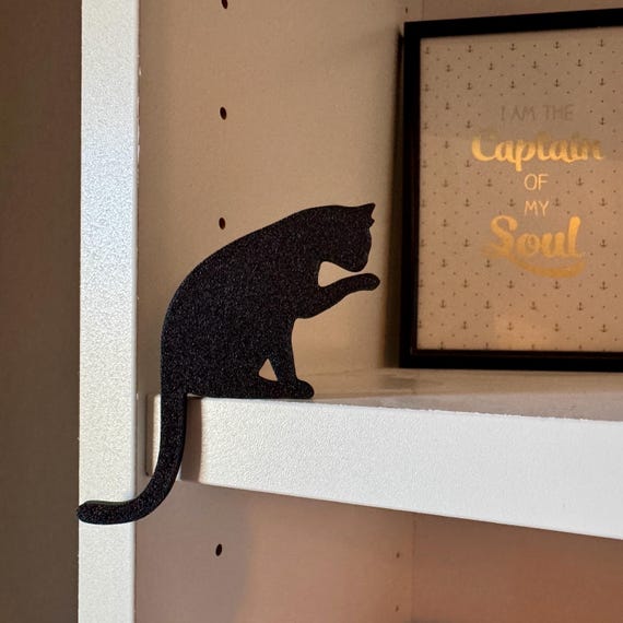 Katzen Dekoration für Lichtschalter | Türrahmen | Süßer Kantenhocker für Geburtstag, Weihnachten | Mitbringsel | Lustige Geschenkidee