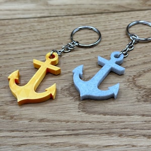 Anchor keychain - gift idea - for backpack or keychain