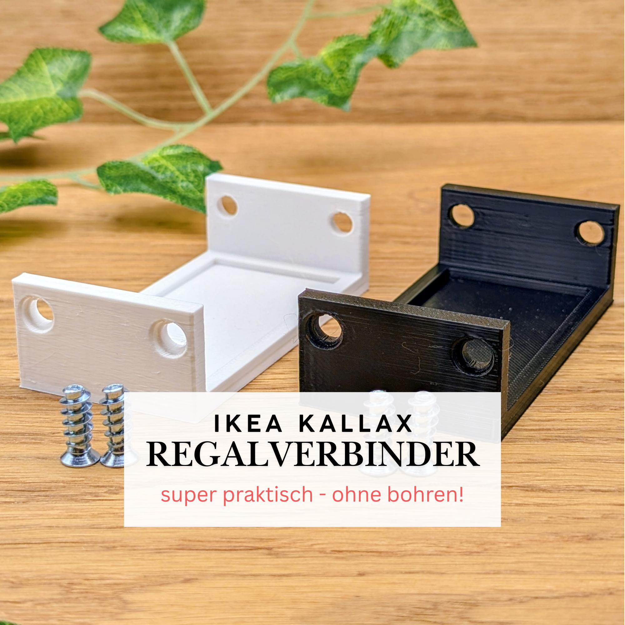 KIT FISSAGGIO PARETE Ikea Kallax Staffe E Raccordi Ricambio N. 115753 KIT FISSAGGIO PARETE Ikea Kallax Staffe E Raccordi Ricambio N. 115753