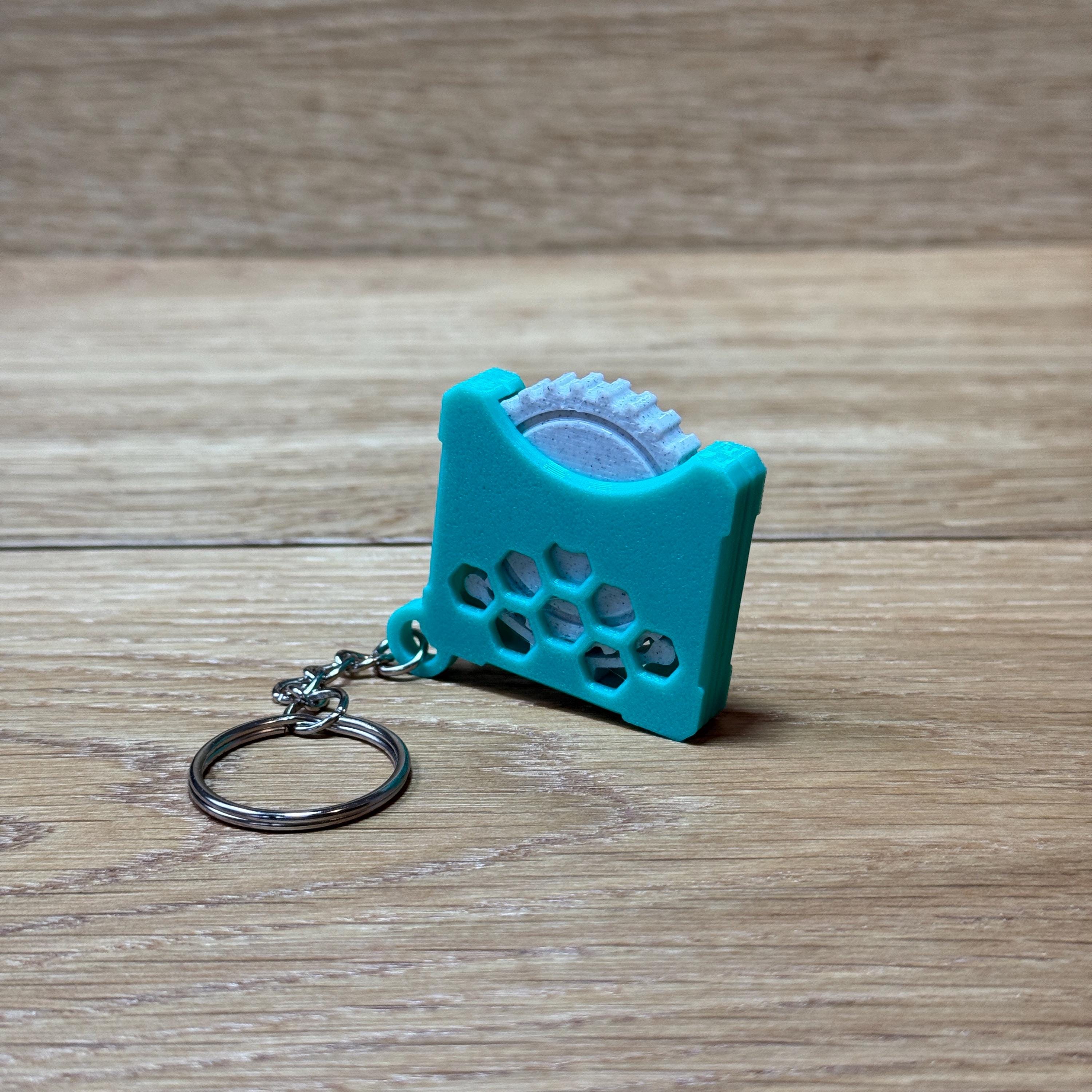 Fidget Toy Anti-stress Toy Rotary Knob ADHD Sensory Keychain Stress ...