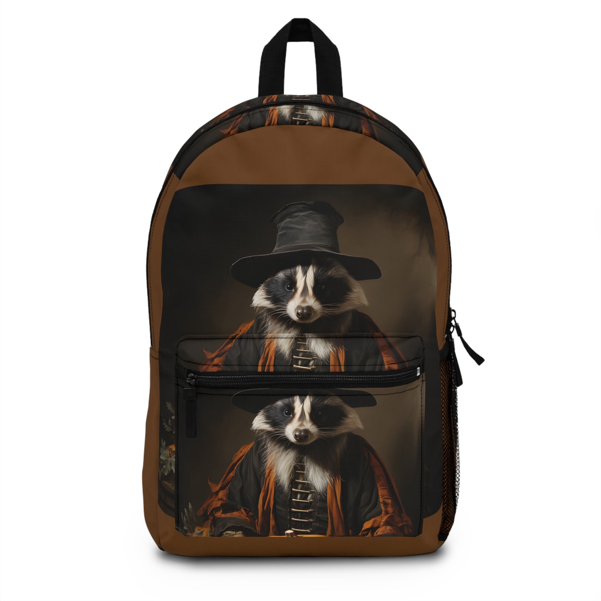 Halloween Badger Backpack Etsy