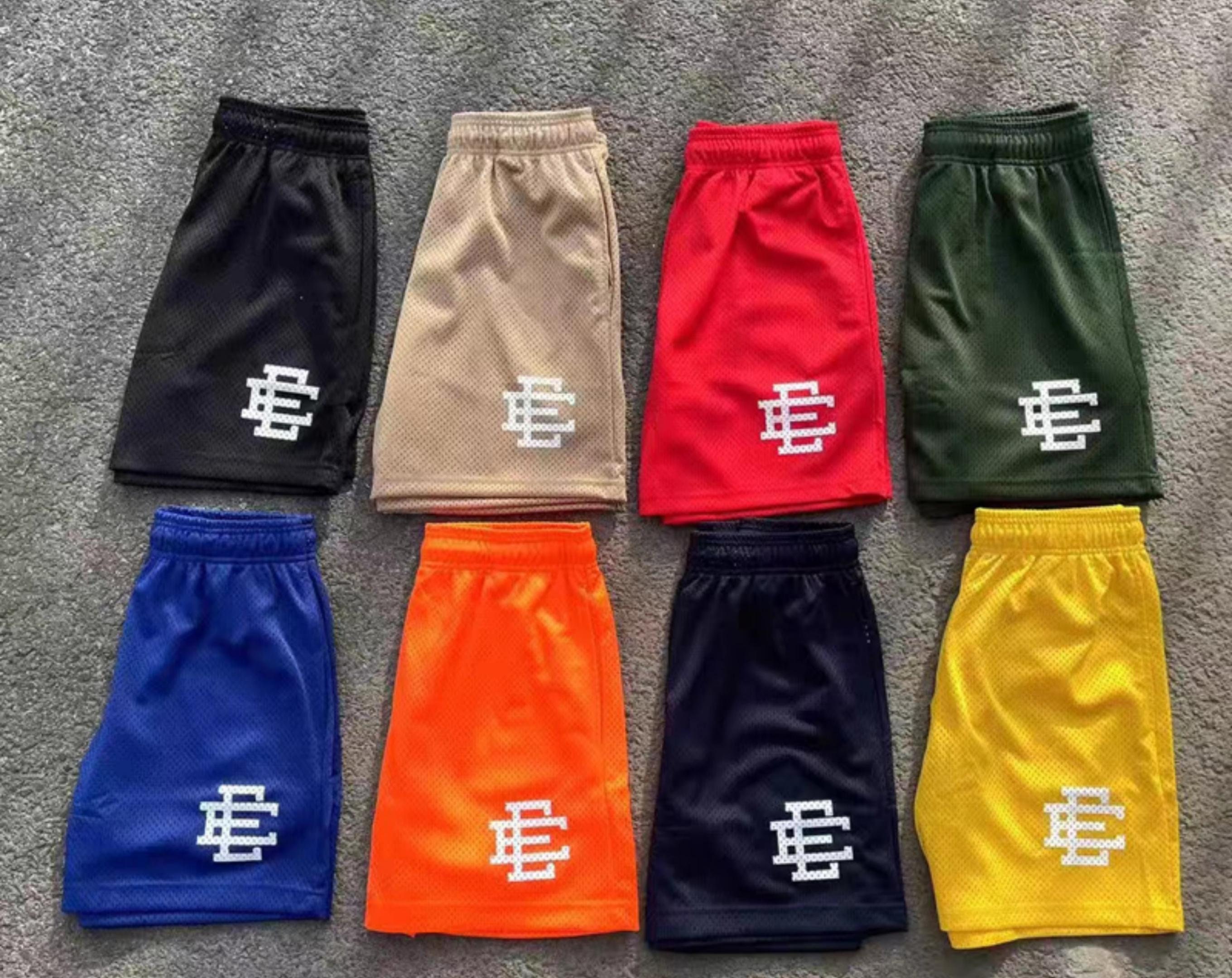 Eric Emanuel Elastic Waist Athletic Shorts for Men