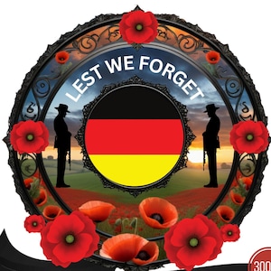 Gedenktag, Flagge der Aborigines aus Australien, damit wir PNG nicht vergessen, Indigener digitaler Download, Anzac PNG, Flandern Feld roter Mohn Mohnblumen Kunst