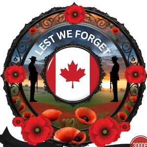 Jour du Souvenir Canada, téléchargement numérique, art des coquelicots rouges du champ des Flandres, canadien Nous n'oublions pas, fête nationale