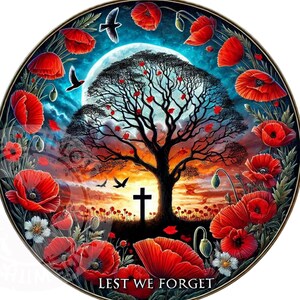 Remembrance Day Lest We Forget, klaprozen digitale download, Memorial Day, Anzac png, we zullen ze onthouden, rode klaprooskunst, windspinner