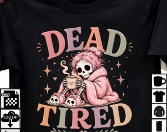 ピンクの骸骨PNG、コケットハロウィンデザイン、居心地の良いゴシック昇華プリントダウンロード