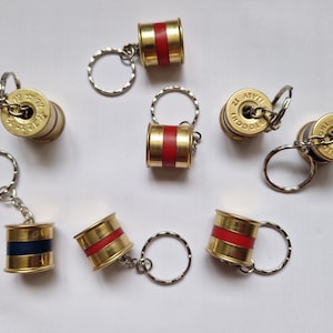 ショットガン カートリッジ キーリング / キーチェーン チャーム 12G シェル アップサイクル 新色追加