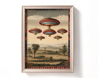 ニュルンベルクの戦いの新聞印刷物、1561 年のニュルンベルク上空の