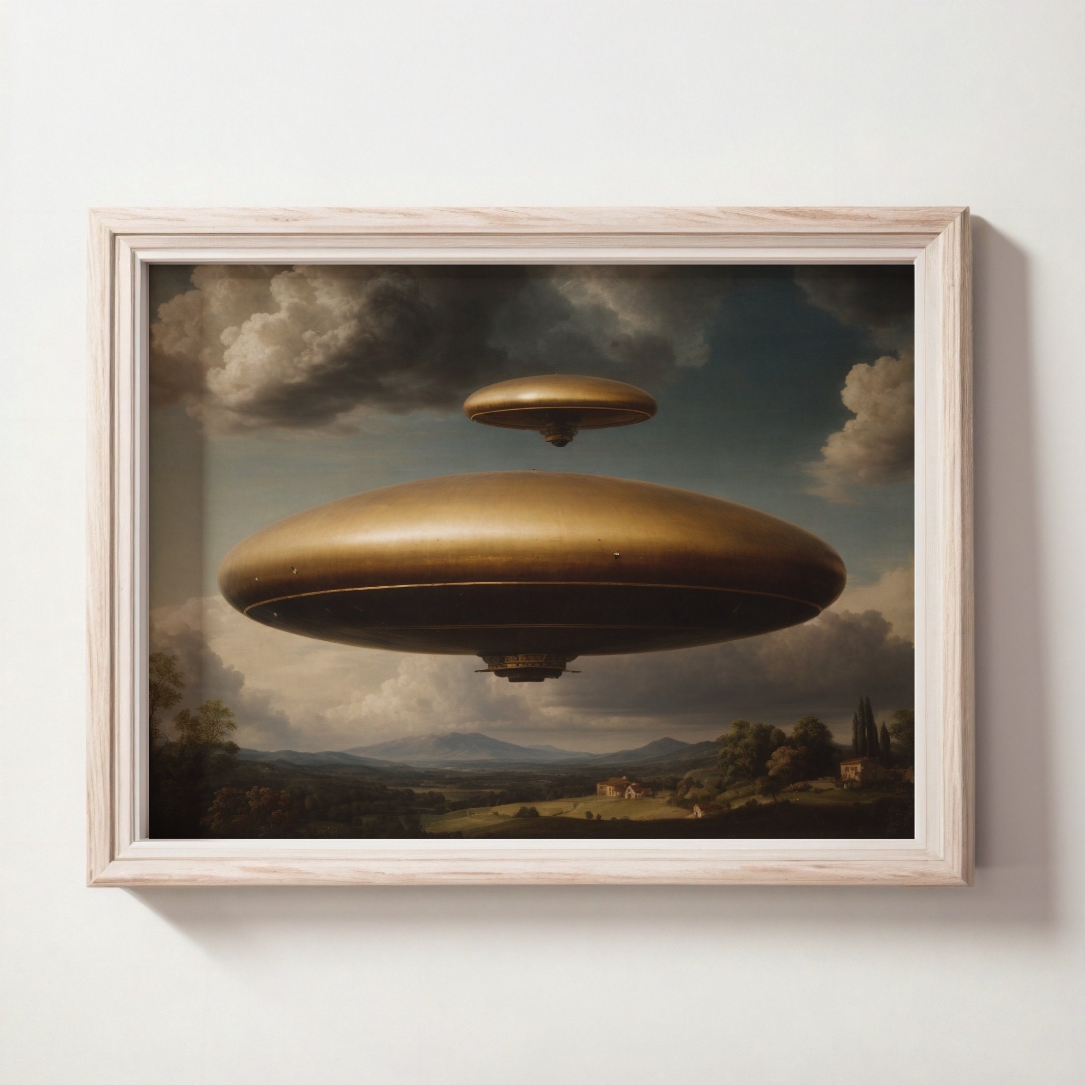 絵画 UFO Renaissance art ufo - Etsy 日本