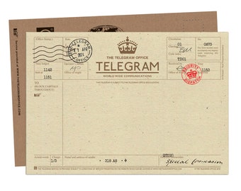 Stuur groeten per telegram - GPO Crown