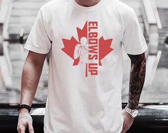 Elbows Up Canada T-shirt: True North Strong and Free