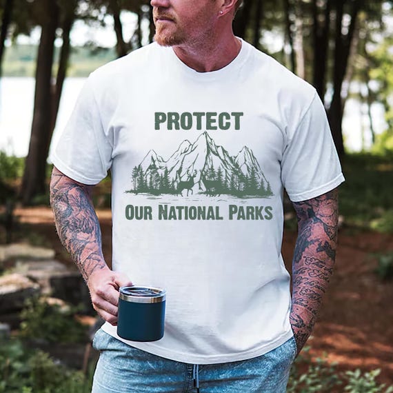 COMFORT COLORS Protect Our National Parks Shirt, National Parks