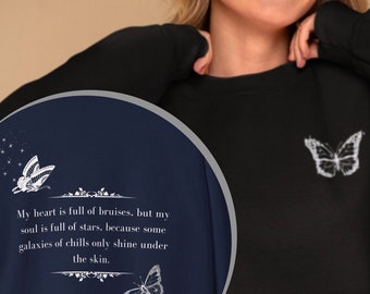 Literary Sweatshirt: The Tearsmith (El FABRICANTE DE LÁGRIMAS) Book inspired