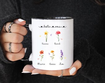 Personalisierte Mama Tasse, Personalisierte Tasse, Muttertag Geschenk, Geschenke für Mama, Personalisierte Tasse, Muttertagsgeschenk Mama