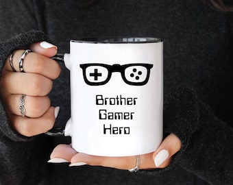 Personalised mug for gamers, gamer mug, gamer mugs, mug gamer, gifts for computer gamers, Christmas gift for brother