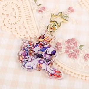 Gundam Barbatos & Aerial | Epoxy Acrylic keychains