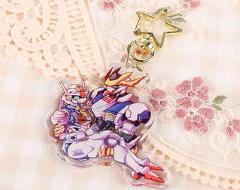 Gundam Barbatos & Aerial | Epoxy Acrylic keychains