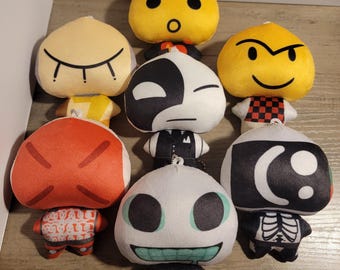 Die of Death plush doll keychain | Roblox | DOD